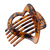 Maxbell Hair Clip Charming Updo Hairgrip Casual for Daily Wear Curly Thick Long Hair Dark Coffee