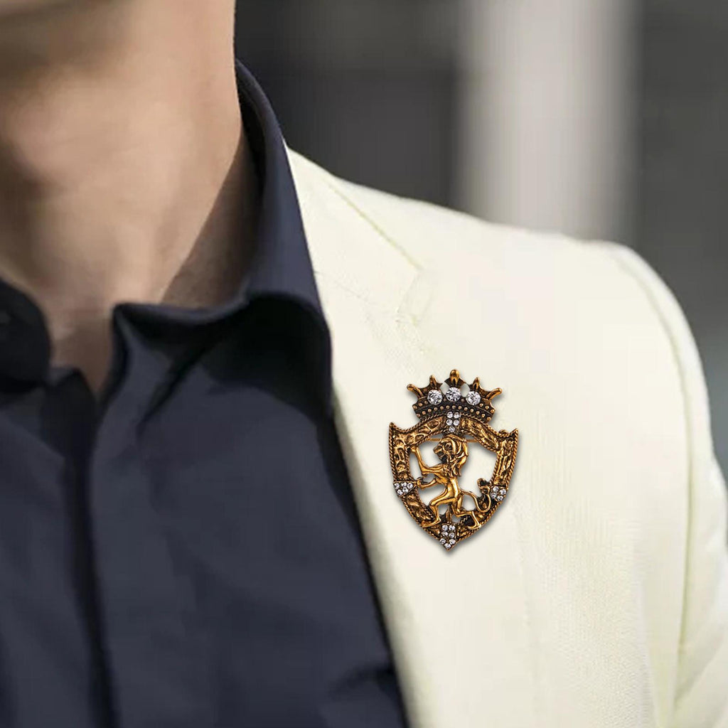 ⚡️Buy Maxbell Brooches Badge Lapel Fashion Animal Retro Jewelry