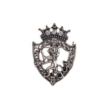 Maxbell Brooches Badge Lapel Fashion Animal Retro Jewelry Pin for Shawl Male Men Argent