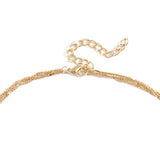 Maxbell Multilayer Pendant Layering Chain Decorate for Anniversary Party Girls Aureate