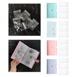 Maxbell 240 Grids Earring Display Album Pouch Booklet for Ear Stud Bracelet Photos Rabbit