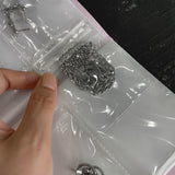 Maxbell 240 Grids Earring Display Album Pouch Booklet for Ear Stud Bracelet Photos Panda