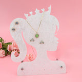 Maxbell Necklace Earring Display Stand Dresser Home Racks Women Storage Earring
