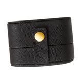 Maxbell Ring Box Multipurpose Durable PU Ring Storage Tray Portable for Brooch Black