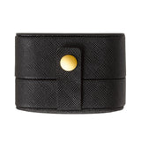 Maxbell Ring Box Multipurpose Durable PU Ring Storage Tray Portable for Brooch Black