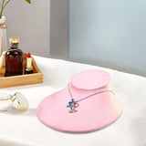 Maxbell Flannel Necklace Bust Display Neck Model for Photo Props Shows Retail Stores
