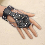 Maxbell Gothic Gloves Adjustable Gloves for Birthday Party Halloween Decoration