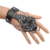 Maxbell Gothic Gloves Adjustable Gloves for Birthday Party Halloween Decoration