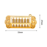 Maxbell Abacus Keychain Key Rings Pendant Charm Trinket for Key Accessories Decor