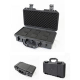 Maxbell Waterproof Watch Case Organizer Display Durable for Traveling Father Clock C Black with 6