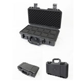 Maxbell Waterproof Watch Case Organizer Display Durable for Traveling Father Clock C Black with 8
