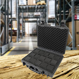 Maxbell Waterproof Watch Case Organizer Display Durable for Traveling Father Clock D with 15