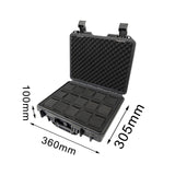 Maxbell Waterproof Watch Case Organizer Display Durable for Traveling Father Clock D with 15