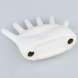 Maxbell Ceramic Six Finger Hand Jewelry Rings Holder Space Saving White