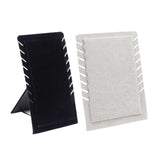 Maxbell Necklace Organizer Holder Necklace Easel Display Stand for Decor Black