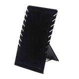 Maxbell Necklace Organizer Holder Necklace Easel Display Stand for Decor Black