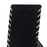 Maxbell Necklace Organizer Holder Necklace Easel Display Stand for Decor Black