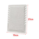 Maxbell Necklace Organizer Holder Necklace Easel Display Stand for Decor Gray