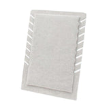 Maxbell Necklace Organizer Holder Necklace Easel Display Stand for Decor Gray