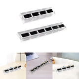 Maxbell Acrylic Ring Holder Organizer Compact Sturdy Delicated Crafts 15cmx3.5cm