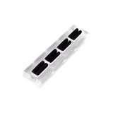 Maxbell Acrylic Ring Holder Organizer Compact Sturdy Delicated Crafts 15cmx3.5cm