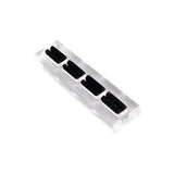 Maxbell Acrylic Ring Holder Organizer Compact Sturdy Delicated Crafts 15cmx3.5cm
