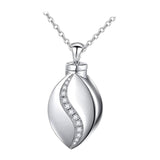 Maxbell Urn Ash Chain Jewelry Detachable Stainless Steel for Pet Women Funeral