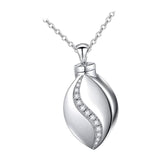 Maxbell Urn Ash Chain Jewelry Detachable Stainless Steel for Pet Women Funeral