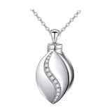 Maxbell Urn Ash Chain Jewelry Detachable Stainless Steel for Pet Women Funeral