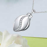 Maxbell Urn Ash Chain Jewelry Detachable Stainless Steel for Pet Women Funeral