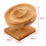 Maxbell Bead Pendant Bracelet Bangle Display Tray Rack Organizer for Shop Show Round