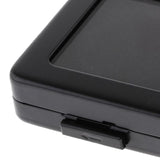 Maxbell Metal Gemstone Storage Organizer Showcase for Necklaces Retail Shows Black