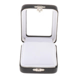 Maxbell Diamond Display Box with Clear Lid Jewelry Storage for Fairs Earrings Rings 95x135x32mm