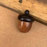 Maxbell Acorn Pendant Key Rings Decorations Retro for Necklace Women Girls Unisex B