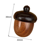 Maxbell Acorn Pendant Key Rings Decorations Retro for Necklace Women Girls Unisex B