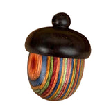 Maxbell Acorn Pendant Key Rings Decorations Retro for Necklace Women Girls Unisex C