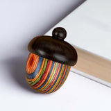 Maxbell Acorn Pendant Key Rings Decorations Retro for Necklace Women Girls Unisex C