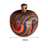 Maxbell Acorn Pendant Key Rings Decorations Retro for Necklace Women Girls Unisex D