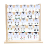 Maxbell 5-Tier Earrings Display Stand Earrings Organizer with Hooks for Bedroom