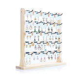 Maxbell 5-Tier Earrings Display Stand Earrings Organizer with Hooks for Bedroom