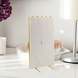 Maxbell Earrings Jewelry Display Stand Freestanding Decor for Pendant Dresser Home 37x20.5x12cm