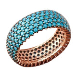 Maxbell Stylish Ring Classical Elegant Simple for Girlfriend Wedding Engagement US 6