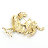 Maxbell Trendy Brooch Pin Jewelry Dress Accessories Rooster for Headscarves Sweater