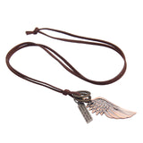 Maxbell Angel Wing Pendants Unisex Birthday Gifts Chain for Party Engagement Travel