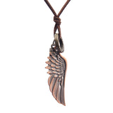 Maxbell Angel Wing Pendants Unisex Birthday Gifts Chain for Party Engagement Travel