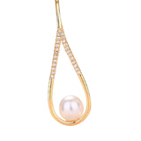 Maxbell Dangle Earrings Luxurious Geometric Exquisite for Mother Anniversary Aureate