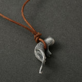 Maxbell Cat Pendant Necklace Long Chain Necklace Ornament Exquisite for Gifts Men