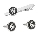 Maxbell Round Men Cufflinks Fashion Jewelry for Shirt Accessories Birthday Husband