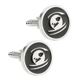 Maxbell Round Men Cufflinks Fashion Jewelry for Shirt Accessories Birthday Husband