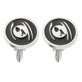 Maxbell Round Men Cufflinks Fashion Jewelry for Shirt Accessories Birthday Husband